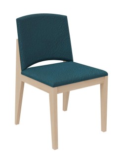 Chaise rembourrée 4 pieds Soline